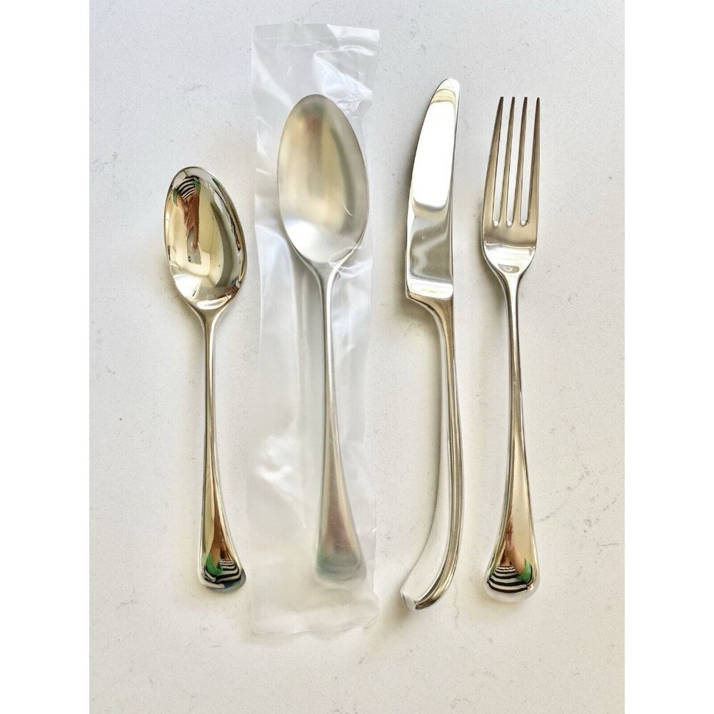 MCM DANSK Torun SP Japan Silverplate Flatware, Set Of 4, AS IS, Read Description